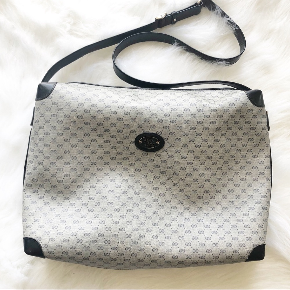 Vintage Gucci Large Shoulder Bag